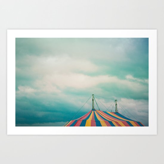 At The Circus II Art Print