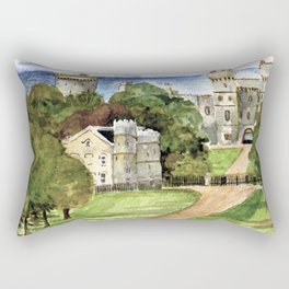 Windsor Castle Rectangular Pillow