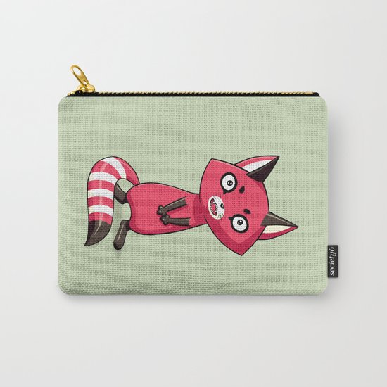 Shy Raccoon Carry-All Pouch