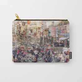  Saigon, abstract city life and traffic concept -   street photography  double exposure Carry-All Pouch | Downtown, Cityscape, Doubleexposure, Saigon, Travel, Photo, Motorbike, Street, City, Colorful 