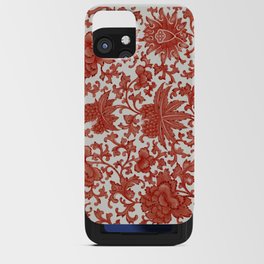 Flower pattern, Examples of Chinese Ornament iPhone Card Case