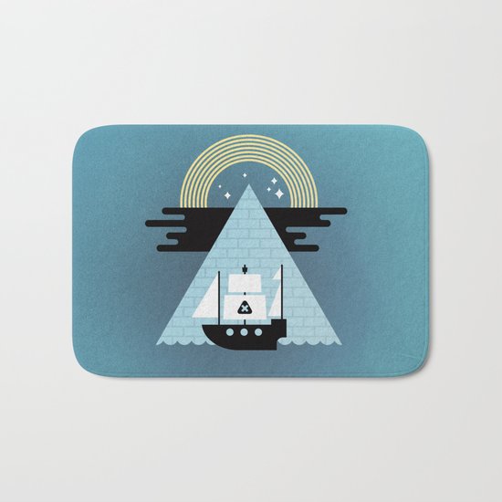 Born to Explore Pt4 Bath Mat