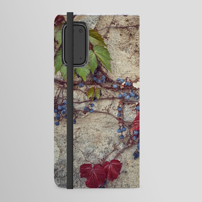 Grapes Wall Android Wallet Case