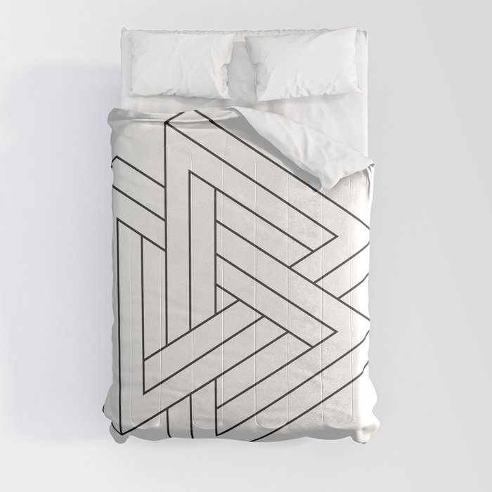 Impossible triangles Comforter