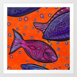 FISH3 Art Print