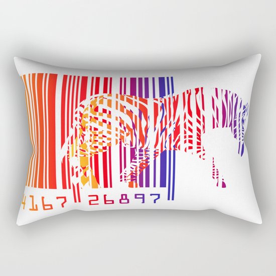 zebra Rectangular Pillow