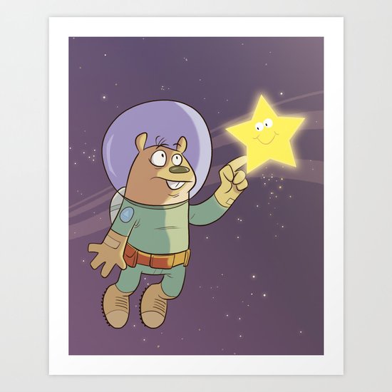 Star Shine Art Print