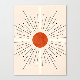 Sunburst Canvas Print
