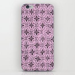 Purple Tiles iPhone Skin