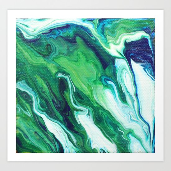 Flow Art Print