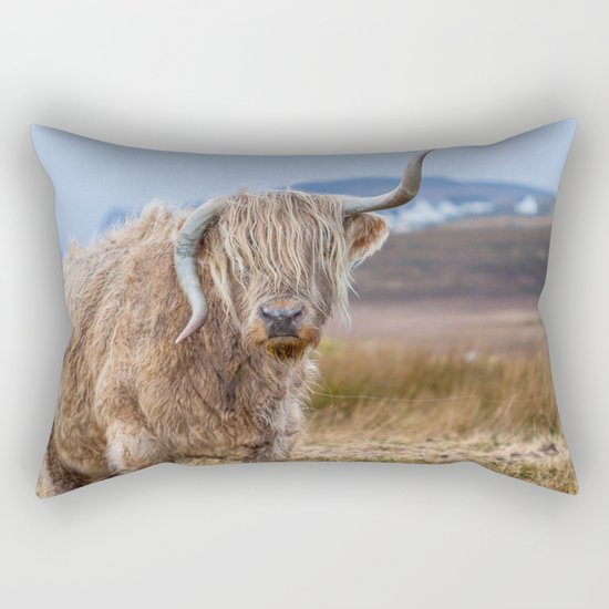 Moo? Rectangular Pillow