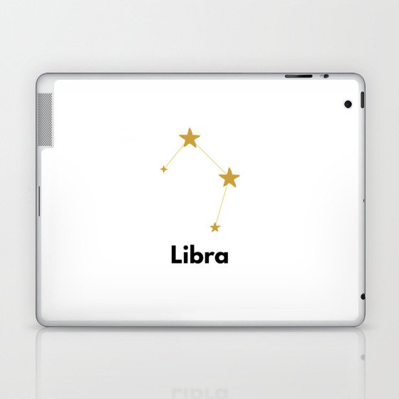 Libra, Libra Zodiac Laptop & iPad Skin