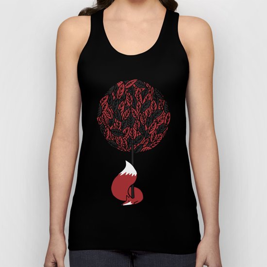 The guardian of the red tree Unisex Tank Top
