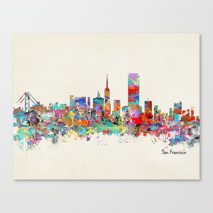 San Francisco skyline Canvas Print