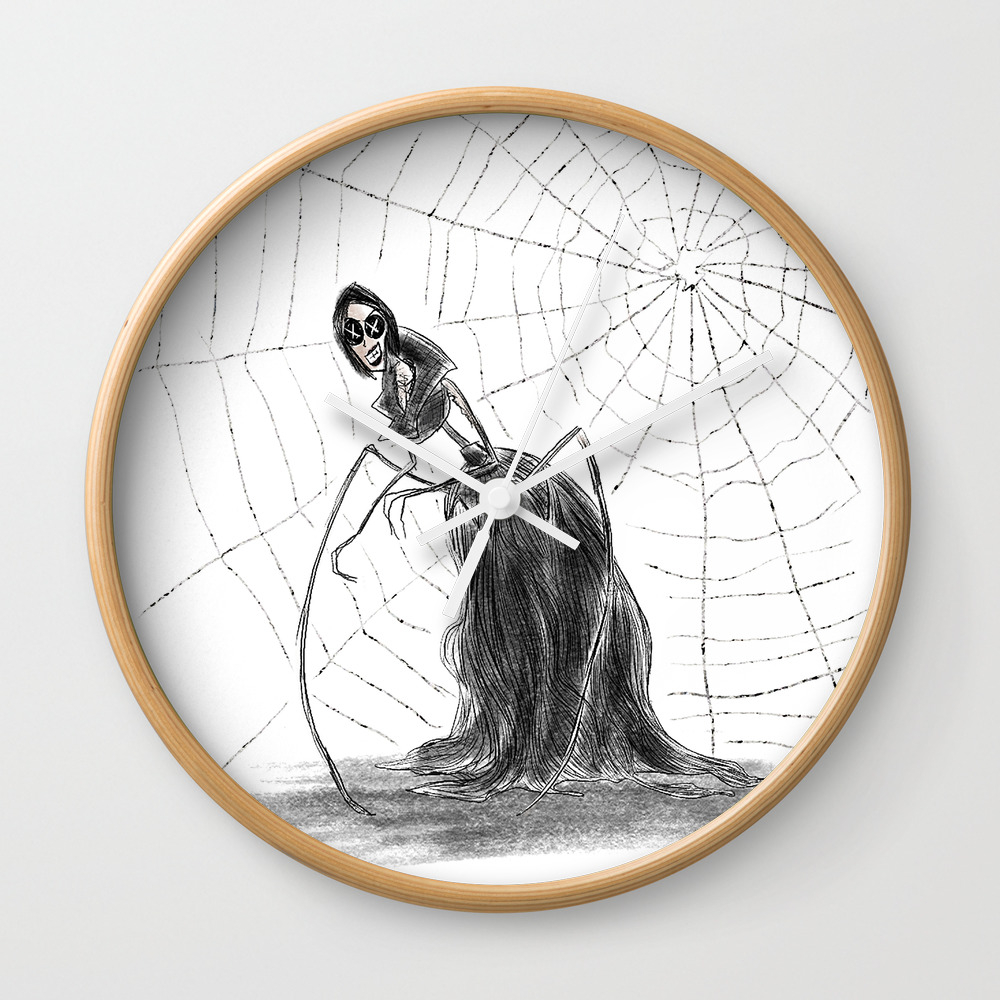 pics Coraline Other Mother Spider Form coraline the other mother wall clock by hollydoesart
