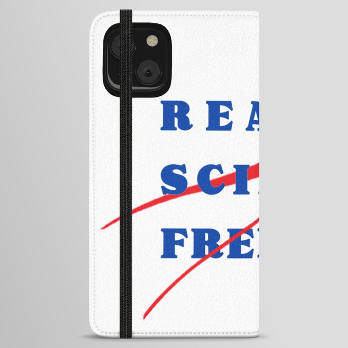 REASON SCIENCE FREEDOM iPhone Wallet Case
