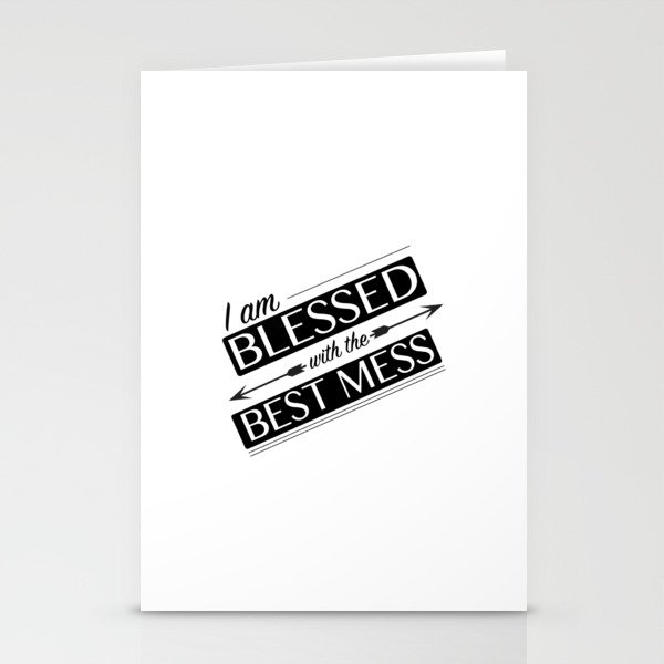 Blessed Mess Stationery Cards