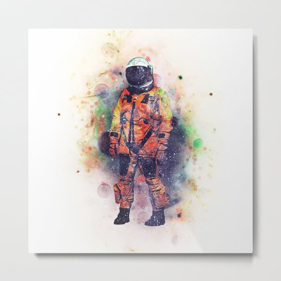 Superfluous Realization Metal Print