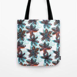 Tropica Floral Tote Bag