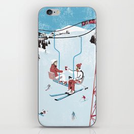 Ski Lift iPhone Skin