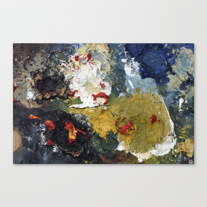 Oil Paint Texture Canvas Print By Gymapparel Society6