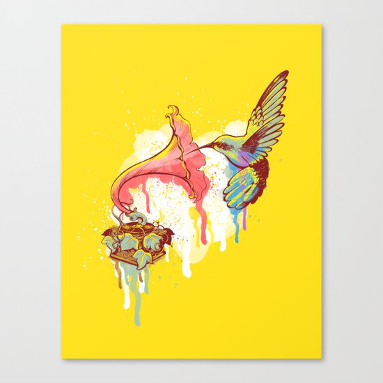Sweet Music Canvas Print