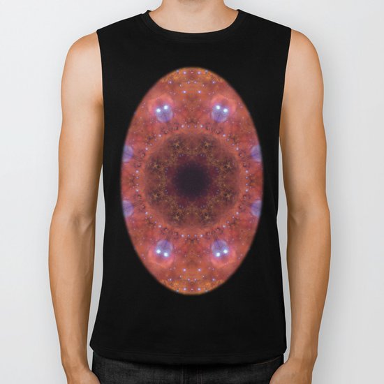 Space Mandala No14 Biker Tank