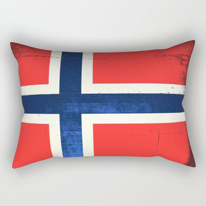 Norwegian flag Rectangular Pillow