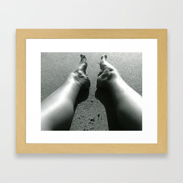 Feet Beyond Framed Art Print