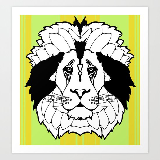 The Mane Attraction Art Print