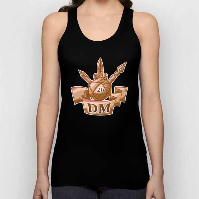 Dungeon Master's Tools Coat of Arms Tank Top