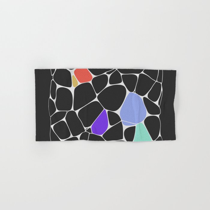 Voronoi Hand & Bath Towel