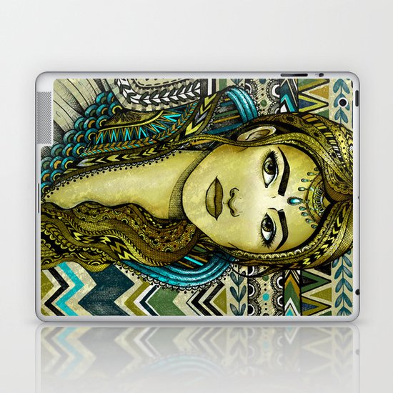 Golden Girl Laptop & iPad Skin