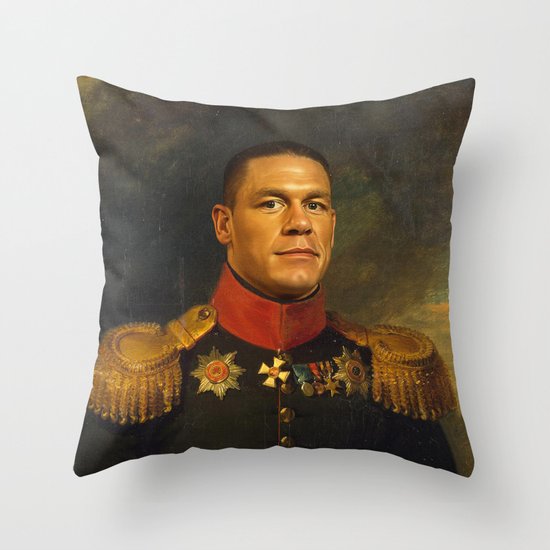 John Cena - replaceface Throw Pillow