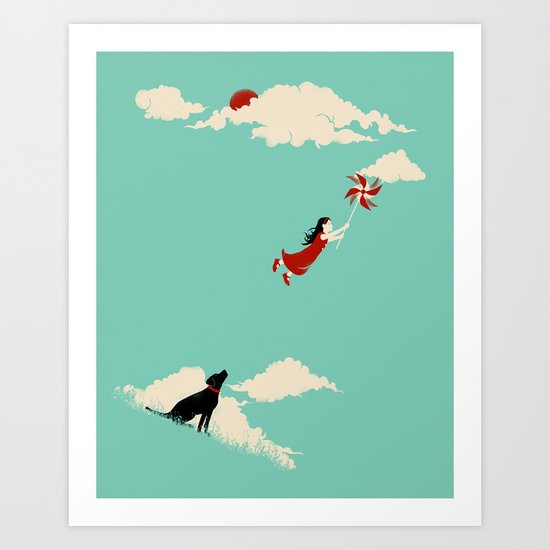 Pinwheel Art Print