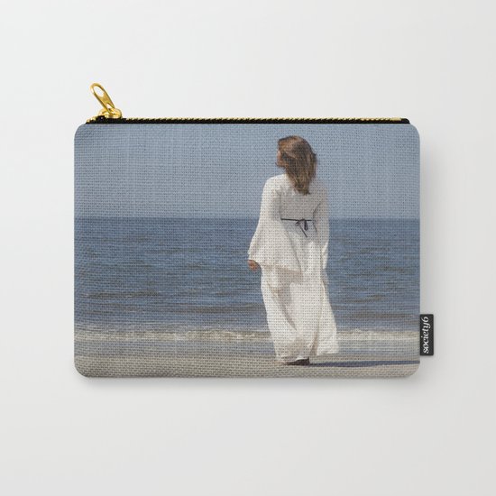 Lady in White Carry-All Pouch