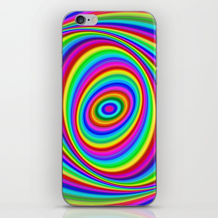 Rainbow Hypnosis iPhone Skin