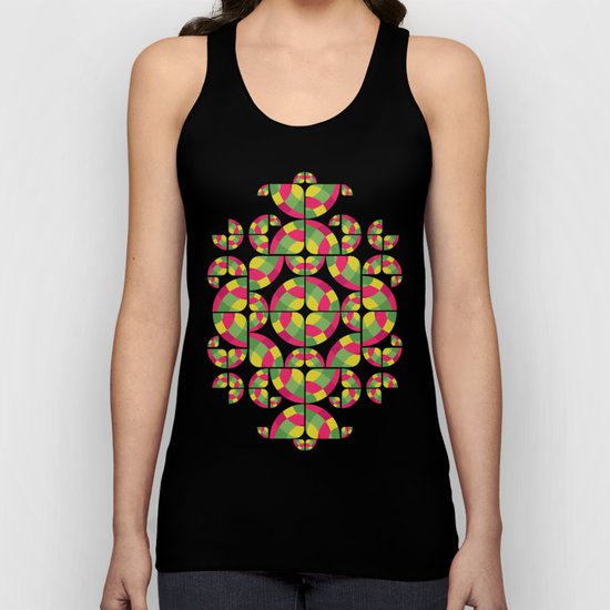 Vivid Dreams Pattern Unisex Tank Top