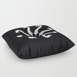 Game of Dragons Circle Crest  Floor Pillow