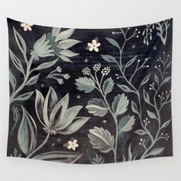 Night Garden Wall Tapestry