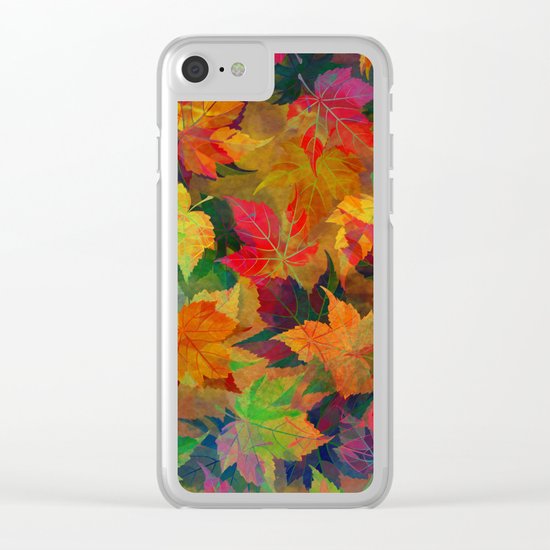 Colors of Autumn Clear iPhone Case