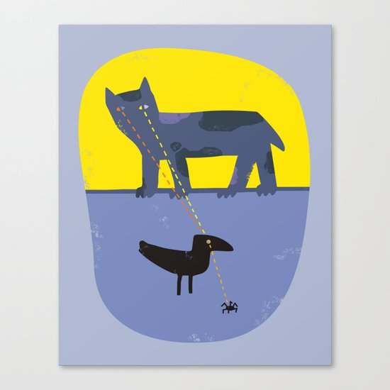 Scan Chain Canvas Print
