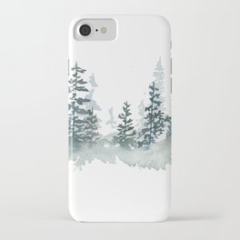 a walk through the woods iPhone Case