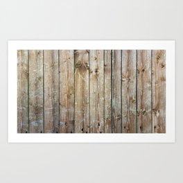 Wood Planks Art Prints For Any Decor Style Society6