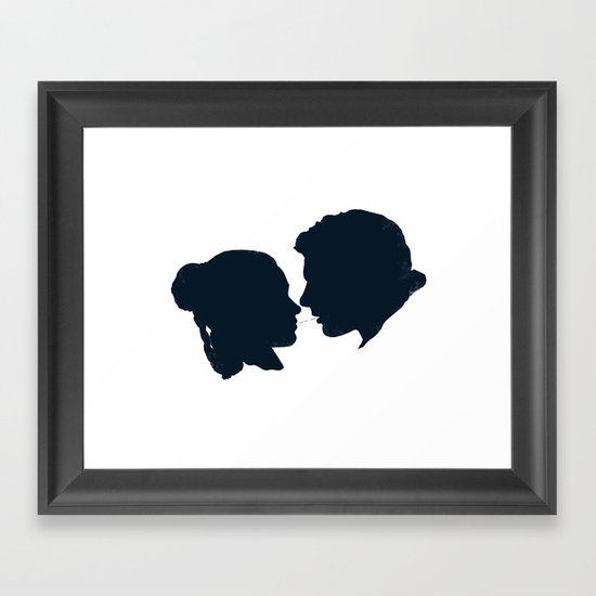 I Love You, I Know Framed Art Print