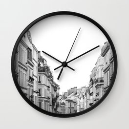 Street in Paris Wall Clock