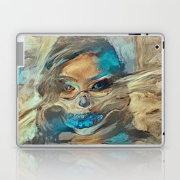 Sand Storm Ghost | AI-Generated Art Laptop & iPad Skin