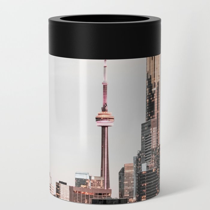 Canada Toronto Skyline Can Cooler