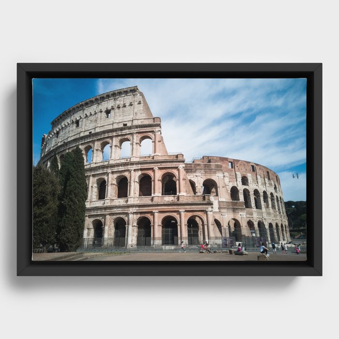 Colosseo  Framed Canvas