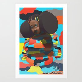 Wrapped in Color Art Print